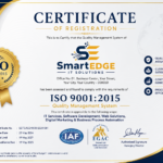 ISo cerification for SmartEdge It Solutions