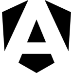 The Angular framework logo