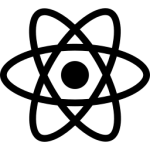 The React library logo